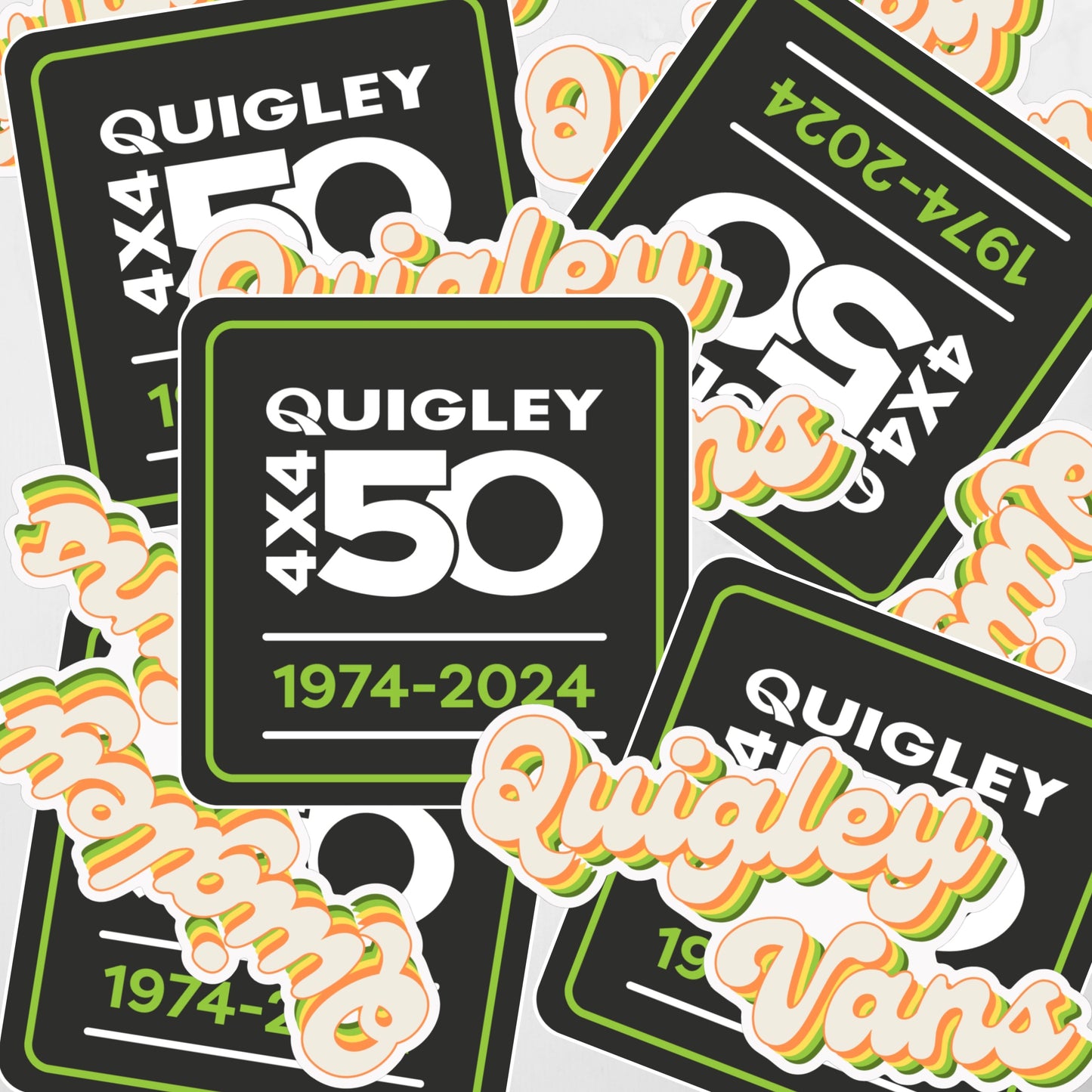 50th Anniversary Sticker Bundles